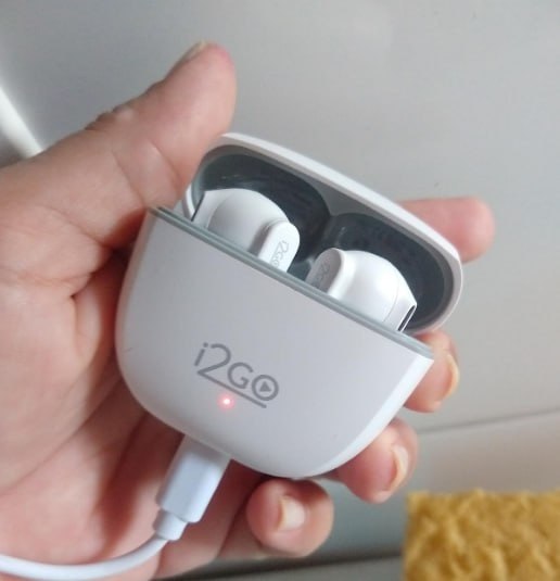 Fone de Ouvido Bluetooth Sem Fio TWS Air Sound Go i2GO
