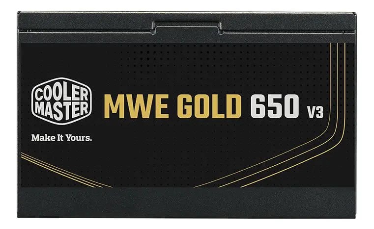 Fonte Cooler Master Mwe Gold 650 V3, 650w, Atx 3.1, 80 Plus Preto
