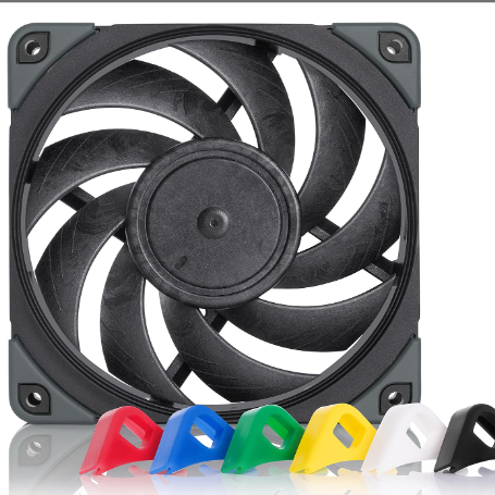 Ventoinha (Cooler) - 12cm - Noctua NF-A12x25 PWM chromax.black