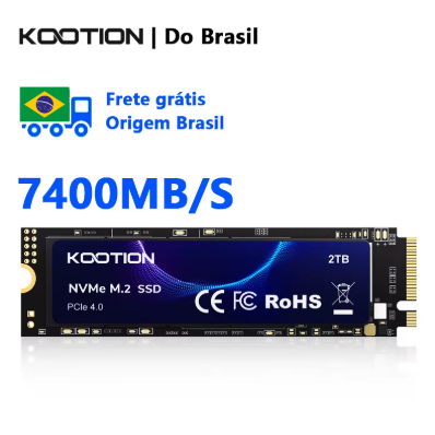 KOOTION X16 Plus SSD M2 NVMe 1TB M.2 2280 Gen4 7400mb/s (BR)